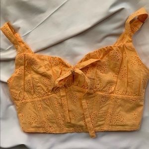 Supper cute Orange corset